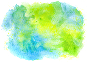 Aquarellpinselstriche von einem handgezeichneten Hintergrund png