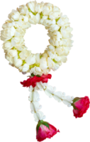 jasmine garland symbol of Mothers day in thailand png