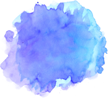 Aquarellpinselstriche von einem handgezeichneten Hintergrund png