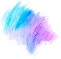 Aquarellpinselstriche von einem handgezeichneten Hintergrund png