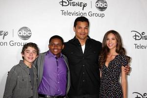 LOS ANGELES  AUGUST 1 - Ryan Ochoa, Doc Shaw, Geno Segers, and Kelsey Chow arrive s  at the 2010 ABC Summer Press Tour Party at Beverly Hilton Hotel on August 1, 2010 in Beverly Hills, CA photo