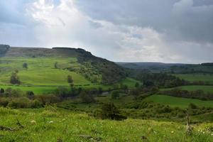 Stunning Swaledale Landscape in Northern England in the Spring photo