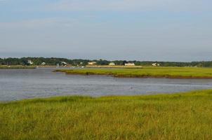 hermosa bahía de duxbury en massachusetts foto