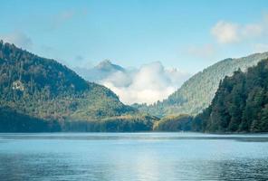 Lake Alpsee in Germany photo