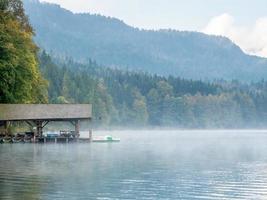 lago alpsee en alemania foto