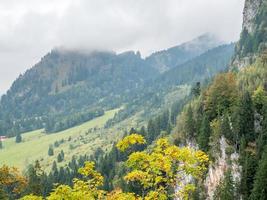 Landscape view in Bavaria, Germany photo