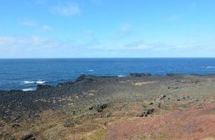 vistas panorámicas de la costa de la península de snaefellsnes foto