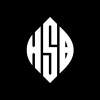 XSB circle letter logo design with circle and ellipse shape. XSB ellipse letters with typographic style. The three initials form a circle logo. XSB Circle Emblem Abstract Monogram Letter Mark Vector. vector