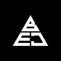 diseño de logotipo de letra de triángulo bej con forma de triángulo. monograma de diseño del logotipo del triángulo bej. plantilla de logotipo de vector de triángulo bej con color rojo. logo triangular bej logo simple, elegante y lujoso.