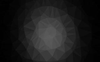 Dark Silver, Gray vector abstract mosaic backdrop.