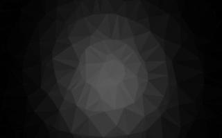 plata oscura, telón de fondo de mosaico abstracto vector gris.