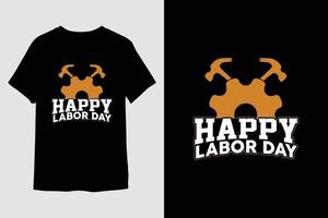 Labor day t-shirt design vector
