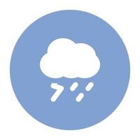 Trendy Drizzle Concepts vector