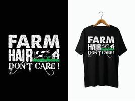 Farmer T-Shirt Design. vector