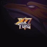 Fox mascot logo design good use for symbol identity emblem  badge and more vector