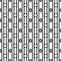 Abstract seamless pattern. Black and white background. vector