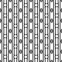 Abstract seamless pattern. Black and white background. vector