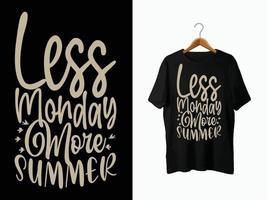 Summer T-Shirt Design. vector