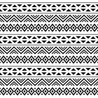 Polynesian Maori tribal aztec seamless pattern. Background for fabric, wallpaper, card template, wrapping paper, carpet, textile, cover. ethnic tattoo style pattern vector