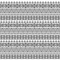 Polynesian Maori tribal aztec seamless pattern. Background for fabric, wallpaper, card template, wrapping paper, carpet, textile, cover. ethnic tattoo style pattern vector