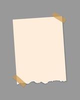 papier blanc post-it sur fond de table en bois. copier l'espace pour votre  texte 7112896 Photo de stock chez Vecteezy