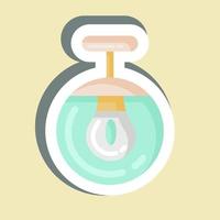 Sticker Pendant Lights. suitable for House symbol. simple design editable. design template vector. simple illustration vector