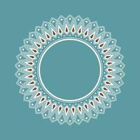 Set of round lace frame. - Vector. vector
