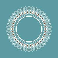 Set of round lace frame. - Vector. vector