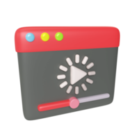 Buffering 3D Illustration Icon png