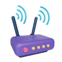 Broadband 3D Illustration Icon png