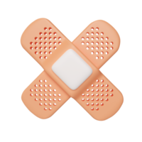 Bandage 3D-Illustrationssymbol png