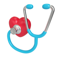 Stethoscope 3D Illustration Icon png