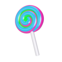 Lollipop 3D Illustration Icon png