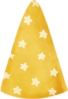 disegno a mano del cappello del partito di halloween dell'acquerello png