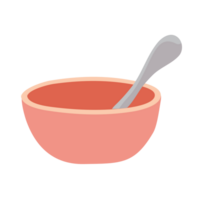 a bowl cute cartoon PNG file