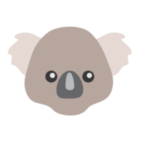 fichier png d'animaux mignons de dessin animé koala