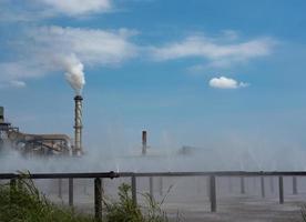 Sugar cane factory photo