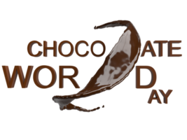 World chocolate day symbol liquid cacoa brown delicious tasty dark candy background sugar snack calorie milk gourmet bar gift celebration milk holiday july chocolate day eat fat bean valentine png