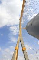 Mega sling Bridge,Rama 8, in bangkok Thailand photo