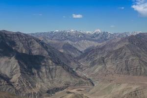 Mountain range, Leh, Ladakh, India photo