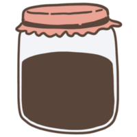 Glass Jar Kitchenware Clipart png