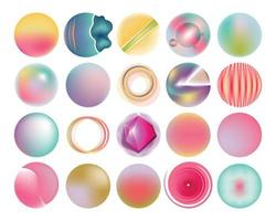 Abstract Shapes Collection vector