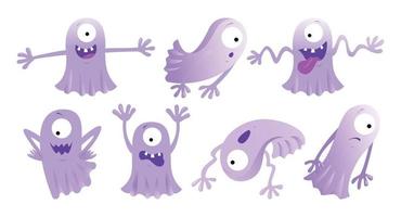 conjunto de fantasmas vectoriales vector