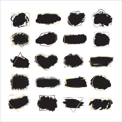 Black Spots with Frames
