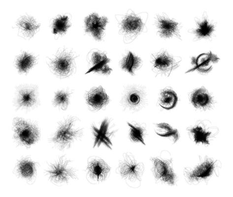 Abstract Shapes from Lines