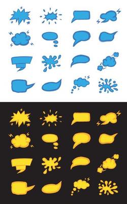 Collection of Speech Bubbles