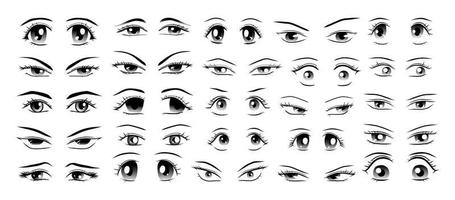 Anime Eyes Vector Art, Icons, and Graphics for Free Download