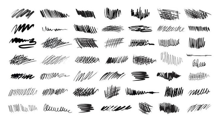 Scribble Texture Collection