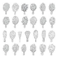 Bath Brooms Illustrations in Art Ink Style vector