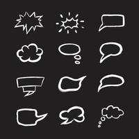 Collection of Speech Bubbles vector